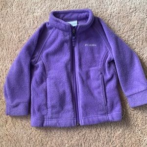 Purple Columbia fleece